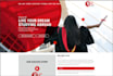 develop a responsive and custom website