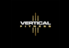 design outstanding simple vertical fitness logo