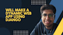 make a simple web app using python django
