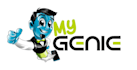 do make an modern genie logo