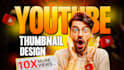 design amazing youtube thumbnail and video thumbnail