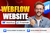 design, redesign webflow website, figma to framer or webflow, framer website