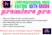 give you a crash course adobe premiere pro