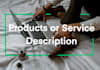 write a product or service description