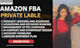 be expert amazon fba VA  and amazon consultant
