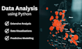 do data analysis and visualization using python and jupyter notebooks