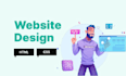do front end, back end web design, development html, php, css