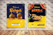 captivate with stunning typography eye catching flyer and yt design