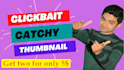 design  professional youtube thumbnails in 5 hours