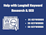 find low competition, longtail keywords for your blog