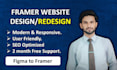 design and develop responsive framer website