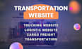 logistics website, trucking website, dispatch, transport, freight broker website