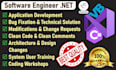 develop desktop software applications using visual basic net