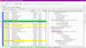 schedule gantt charts in p6, msproject, excel up to level5