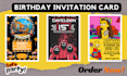 design birthday invitation card fast in 2 hours