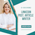 write linkedin posts, articles, and lead generation messages