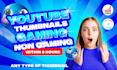 design roblox thumbnail, youtube thumbnail, gaming thumbnails, twitch thumbnail