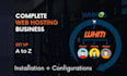 do reseller web hosting business with whmcs and whm cpanel