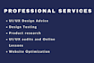 provide uxui, and UX research for web and mobile app