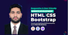 be your front end web development using HTML, CSS, bootstrap