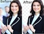 replace background, add images and, image cropping in one hour