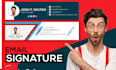 make email signature HTML, clickable HTML email signature