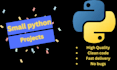 code small python projects