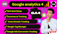 fix and setup google analytics 4,ga4 ecommerce tracking  GTM