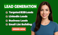 do targeted b2b lead generation, business leads, linkedin leads, prospect lists