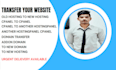 transfer or move your website to new domain and hosting