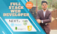 be your full stack web developer and website programmer