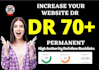 increase domain rating, increase ahrefs domain rating, increase DR 70 plus fast