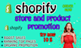 do  shopify store promotion and shopify shop marketing sales targeted