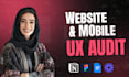 do expert cro ui ux saas website mobile app landing page dashboard design audit