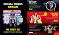 design web banners, headers, and hero images