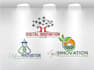 make a outstanding medicine, chemical, lab, herb, dna, logo