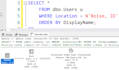 write sql queries, design database and optimize queries