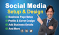 create, setup, and optimize your all social media pages