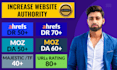 increase majestic trust flow 30 plus with increase tf and da