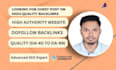create 100 dofollow contextual manually backlinks