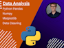 analyze and clean your dataset using python pandas