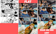 professionally color your comic like marvel and dc
