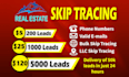 do accurate skip tracing and llc skip tracing in low price