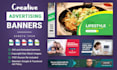 design creative ad banners for google and facebook ads