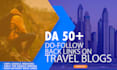 provide guest posting services on high da travel blogs