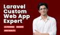 build custom web application with laravel for your business