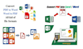do form filling, PDF amendment, data analysis in excel,  access database, data