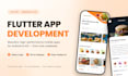 do flutter mobile app development for ios and android as flutter developer