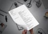 create a well designed resume with great typography