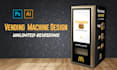 do creative vending machine wrap design, slot wrap design